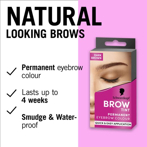 Schwarzkopf Brow Tint Dark Brown