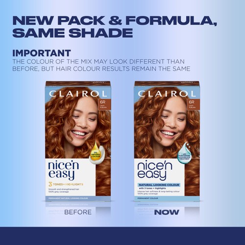Clairol Nice n Easy Creme Permanent Hair Dye - 6r Light Auburn