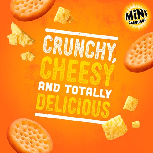 Jacob's Mini Cheddars Original Baked Snacks 22 Pack