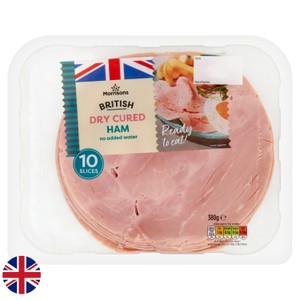 Morrisons British Dry Cured Ham   380g