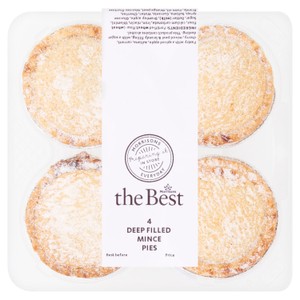 Morrisons The Best Deep Filled Mince Pies 4 Pack