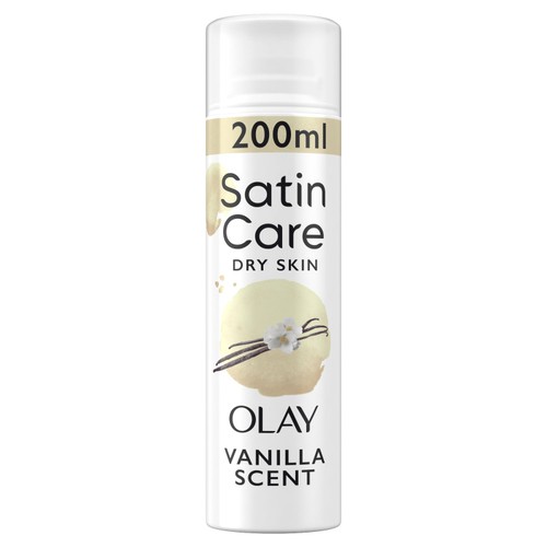 Gillette Satin Care Shave Gel Vanilla Cashmere 200ml