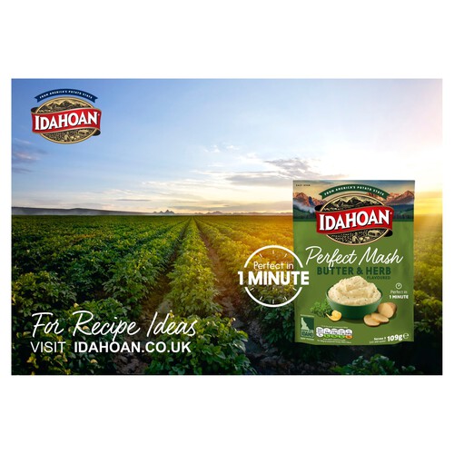 Idahoan Perfect Mash Butter & Herb (109g)