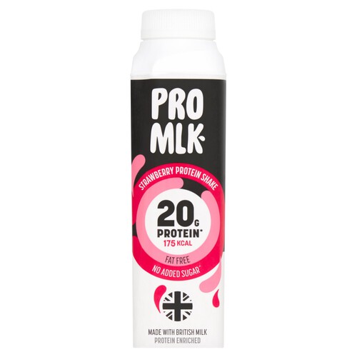 Pro Mlk Strawberry Protein Drink 