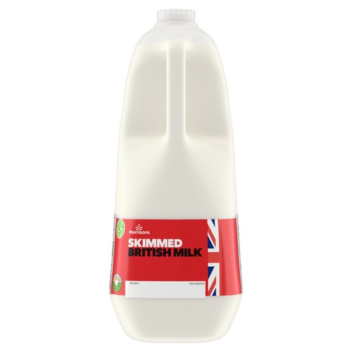 Morrisons British Skimmed Milk