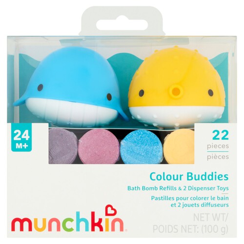 Munchkin Colour Buddies Bath Set