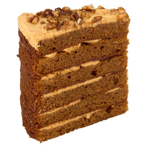 Morrisons Six Layer Toffee & Pecan Cake Slice