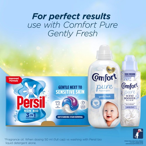 Persil Non Bio 4-In-1 Washing Capsules 15 Washes