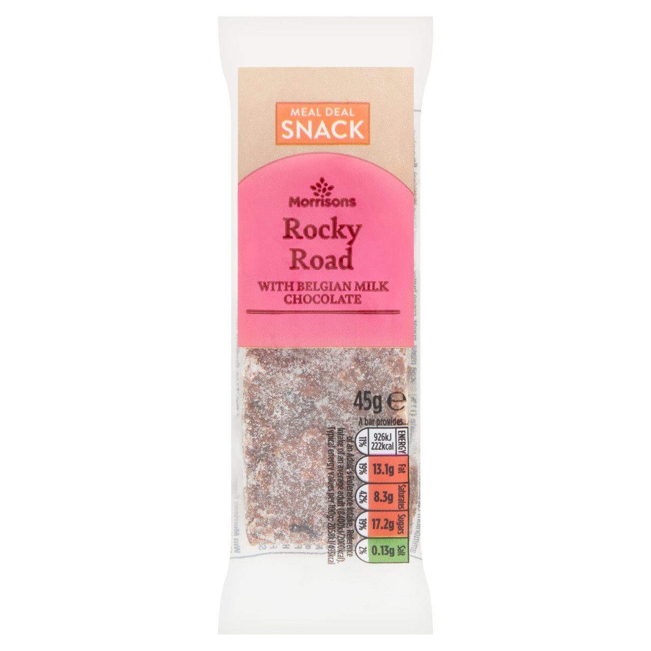 Morrisons Rocky Road With Belgian Milk Chocolate