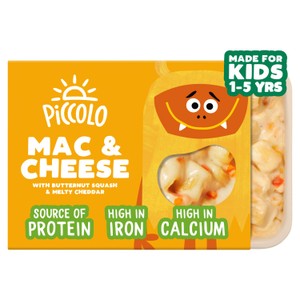 Piccolo Mac & Cheese With Butternut Squash And Melty Cheddar 200g