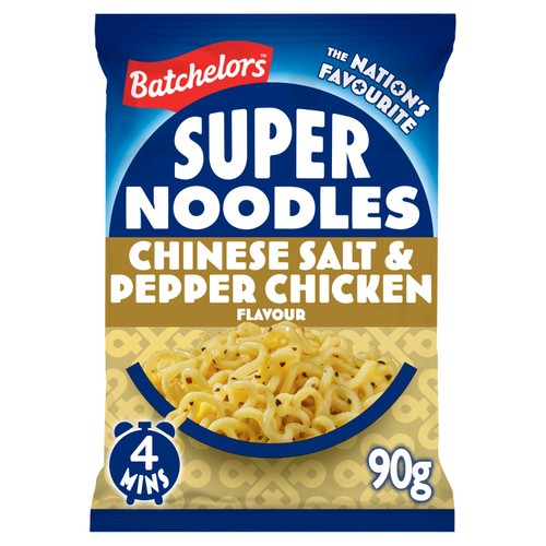 Batchelors Super Noodles Salt & Pepper Chicken Flavour 90g