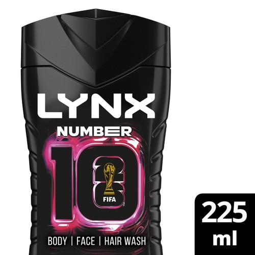 Lynx Shower Gel Number 10 FIFA