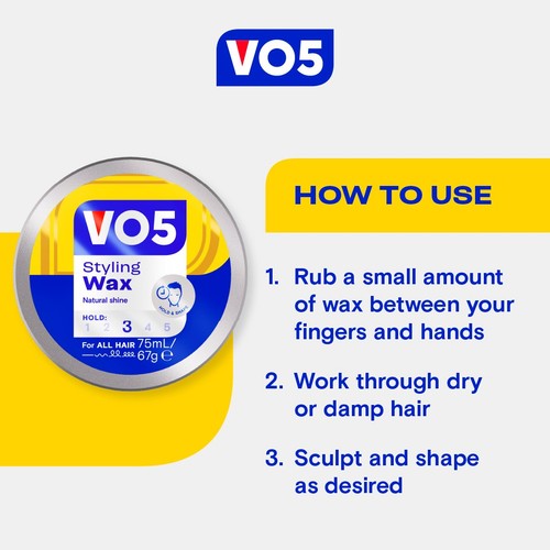 VO5 Styling Wax 75ml