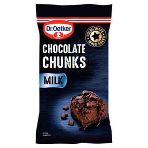 Dr. Oetker Milk Chocolate Chunks | Morrisons