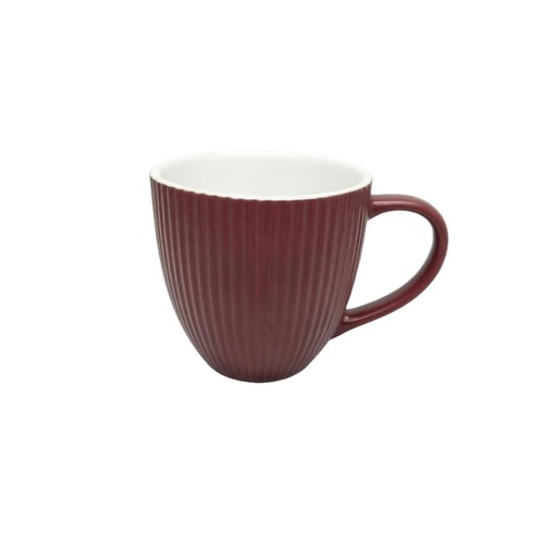 Ridged Value Mug Burgundy