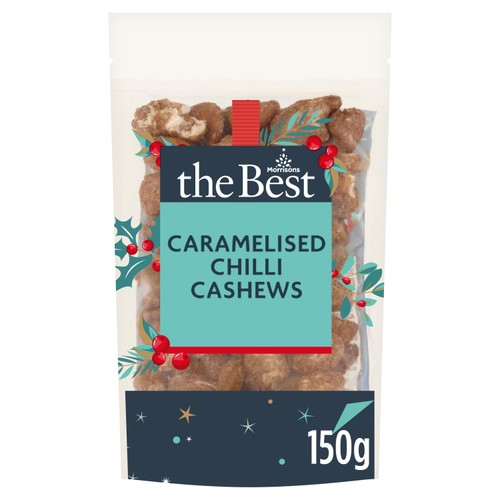 Morrisons The Best Caramelised Chilli Cashews 150g