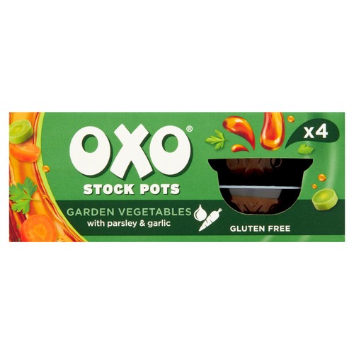 Oxo Stock Pots Garden Vegetable 4 x 20g