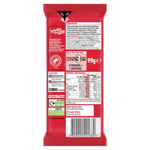 Kitkat Cookie Dough Sharing Block 99g