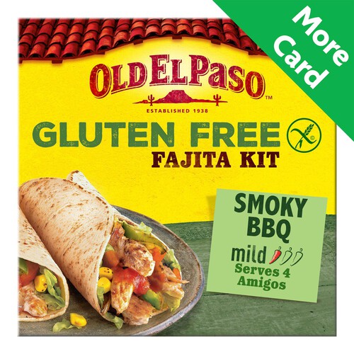 Old El Paso Gluten Free Smoky BBQ Fajita Kit