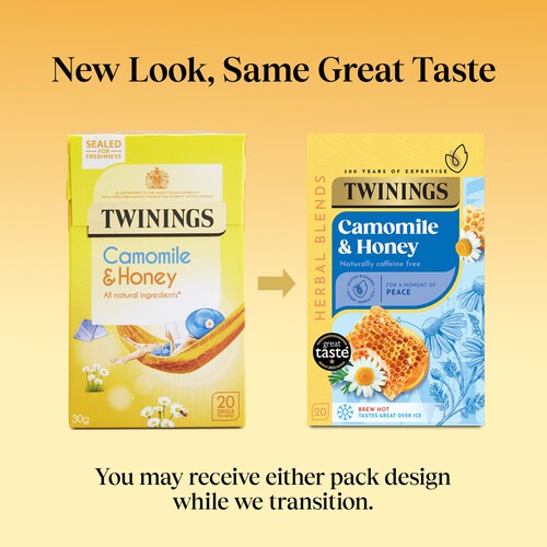 Twinings Soothing Camomile & Honey Tea Bags 20s