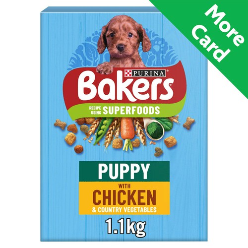 Bakers Puppy Dry Dog Food Chicken & Veg