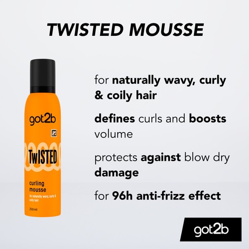 Schwarzkopf Got2B Twisted Curling Mousse 