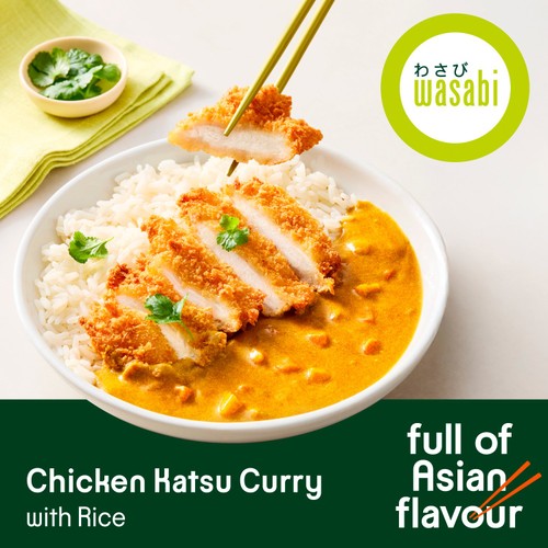 Wasabi Chicken Katsu Curry & Rice 