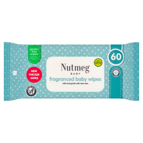 Nutmeg Fragranced Baby Wipes