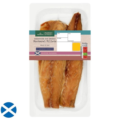 Morrisons Scottish Sweetcure Smoked Mackerel Fillets 191g