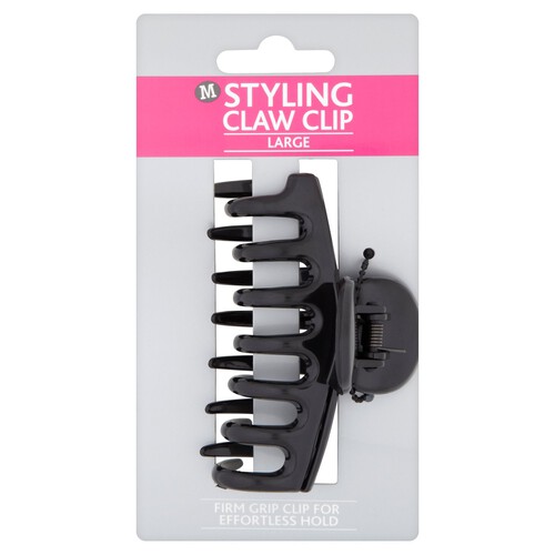 Morrisons Large Black Claw Clip