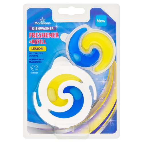 Morrisons lemon dishwasher freshener