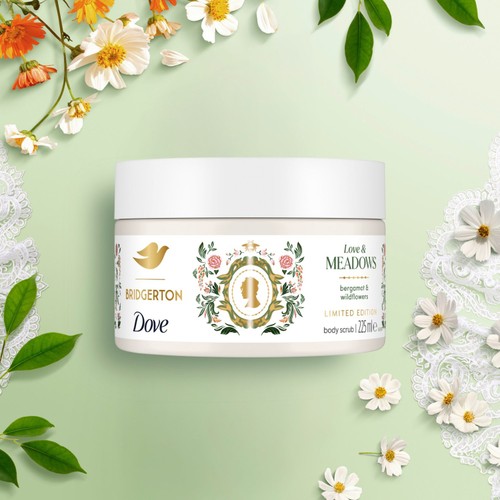Dove Scrub Jar Love & Meadows Limited Edition 