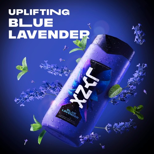 Lynx Shower Gel Blue Lavender   400ml