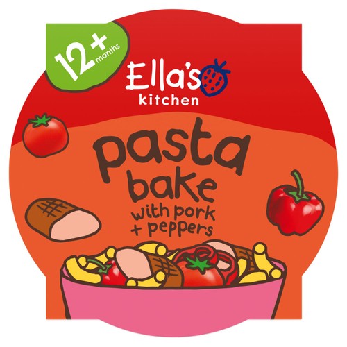 Ella's Kitchen Organic Pork & Peppers Pasta Bake