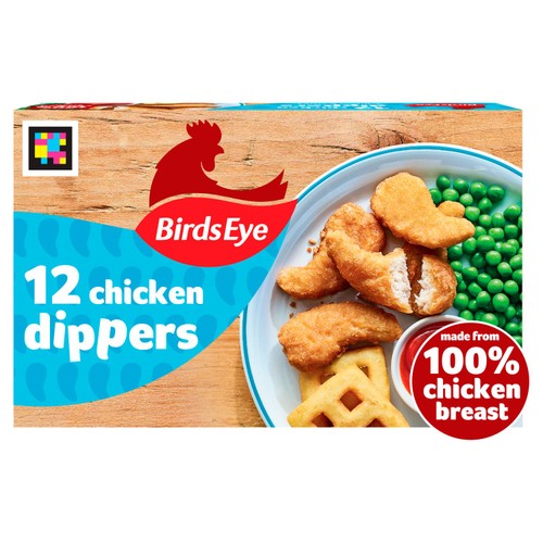 Birds Eye 12 Crispy Chicken Dippers 220g
