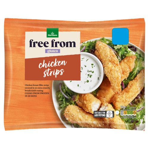 Morrisons Free From Breaded Chicken Strips 350g