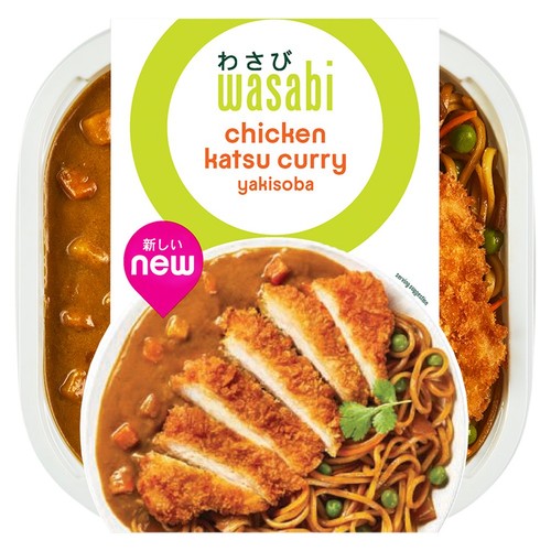 Wasabi Chicken Katsu Curry Yakisoba 450G