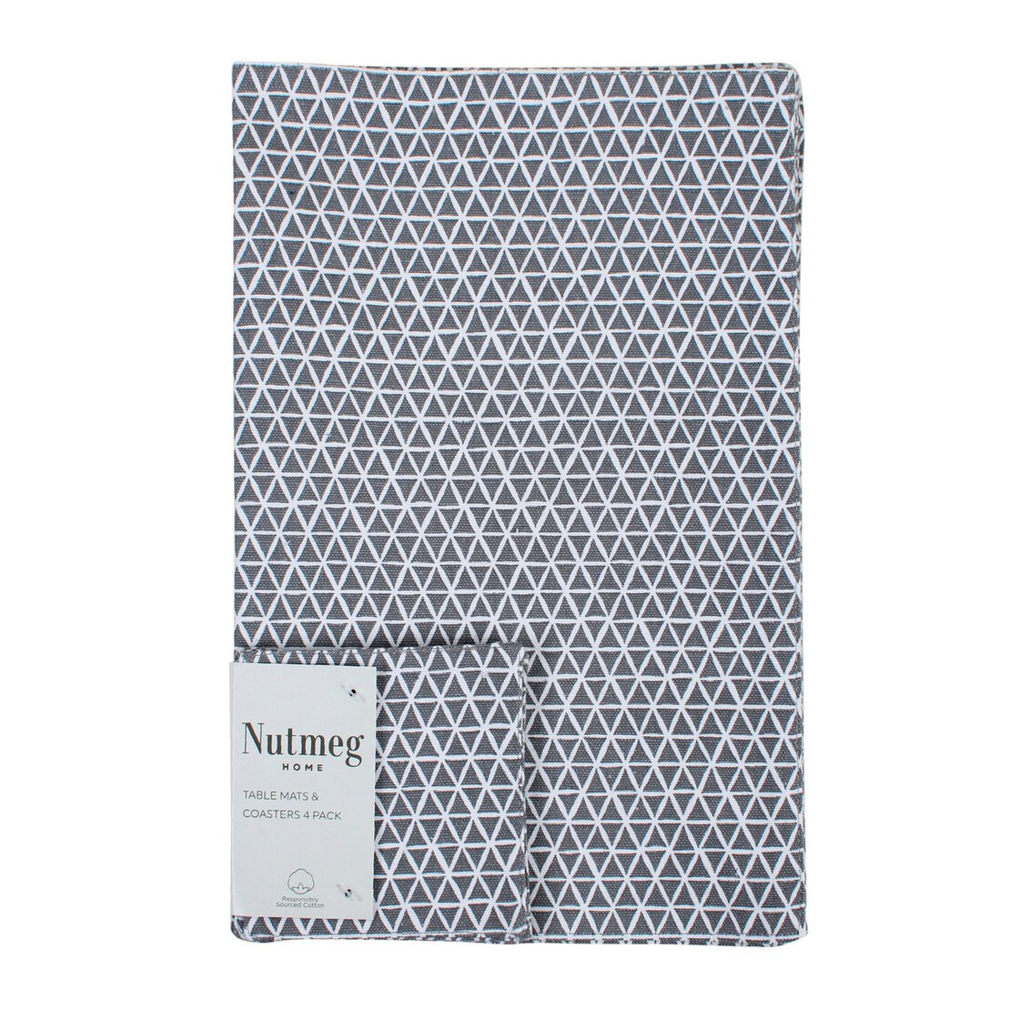 Nutmeg Home Geo Placemat & Coaster Morrisons Online Groceries & Offers