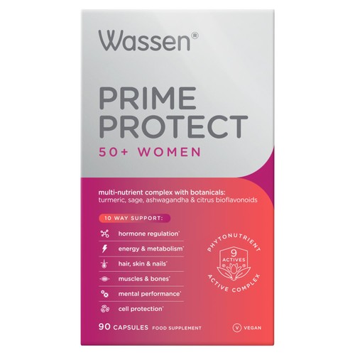 Wassen Prime Protect 50+ Women 90 Capsules