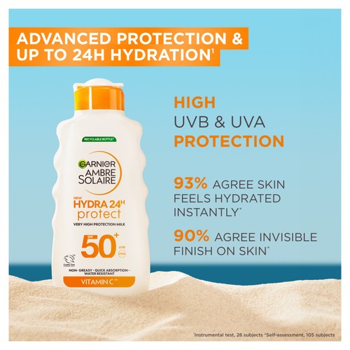 Ambre Solaire Hydra Protect Milk SPF 50+  175ml