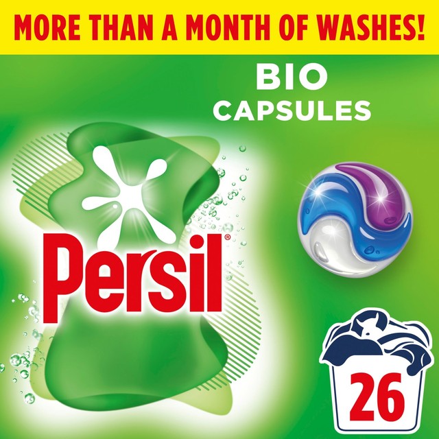 Persil 3 in 1 Washing Capsules Bio 26 Washes