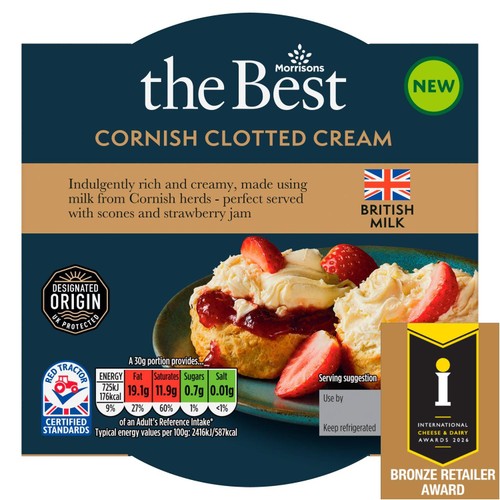 Morrisons The Best Cornish Clotted Cream 