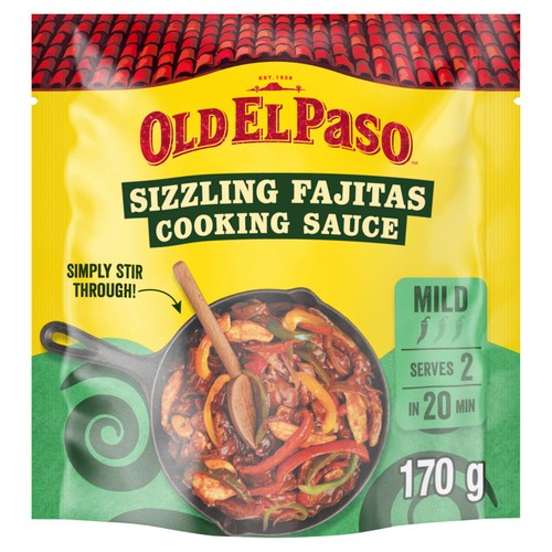 Old El Paso Sizzling Fajitas Cooking Sauce 170g