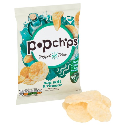 Popchips Seasalt & Vinegar 