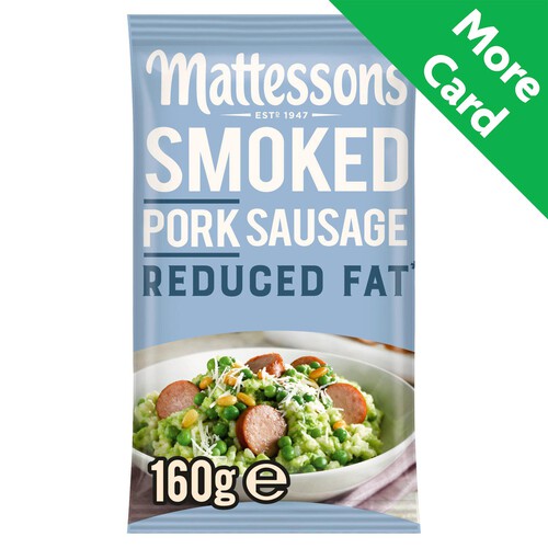 Mattessons Smoked Pork Sausage Reduced Fat 