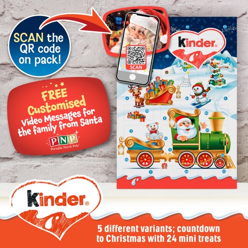 Kinder Chocolate 24 Minis Advent Calendar 144g