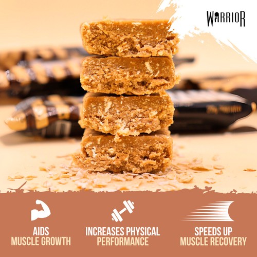 Warrior Raw Protein Flapjack Cookies And Cream 75g