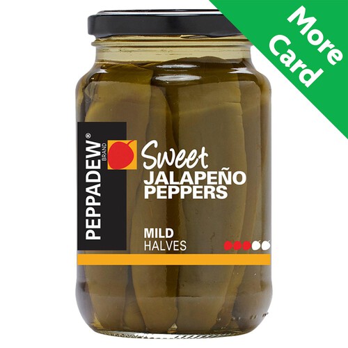 Peppadew Jalapeno Peppers Mild Halves 