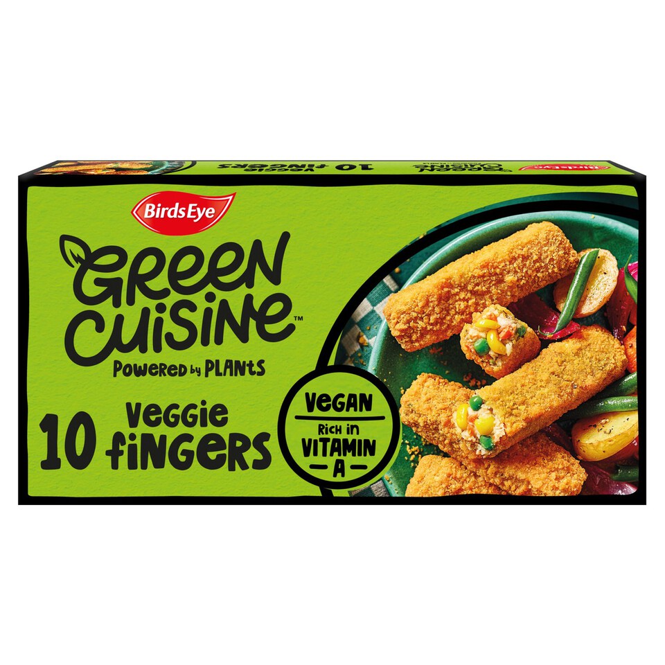 Birds Eye 10 Green Cuisine Vegan Veggie Fingers Morrisons Online