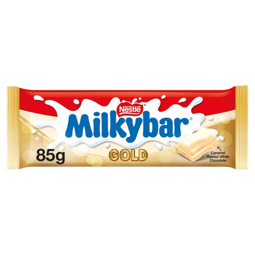 Milkybar Gold Caramel White Chocolate Sharing Bar 